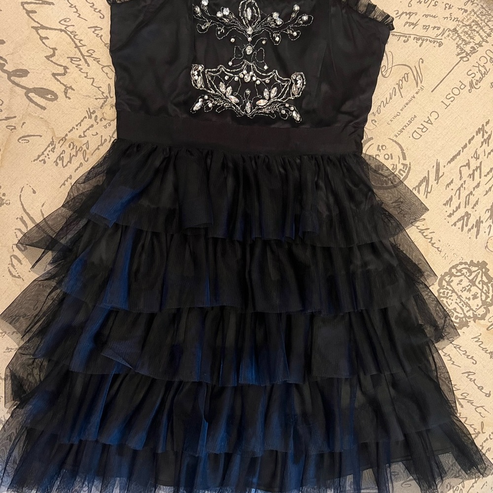 Like new Pearl by Georgina Chapman ruffled mini dress